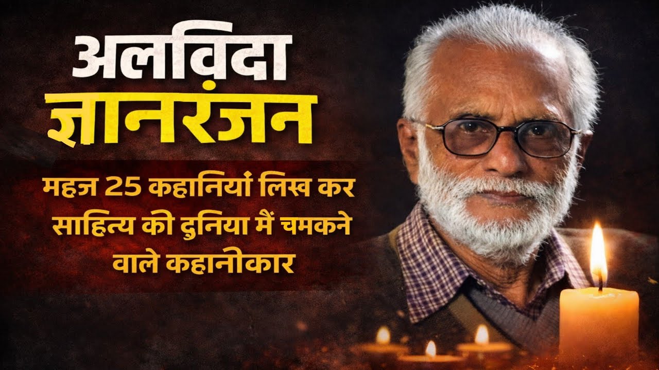 अलविदा ज्ञानरंजन। 25 कहानियां, अनगिनत प्रभाव। हिंदी साहित्य का स्तंभ।