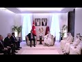 رئيس مجلس الوزراء وزير الخارجية يستقبل وزير الخارجية التركي
