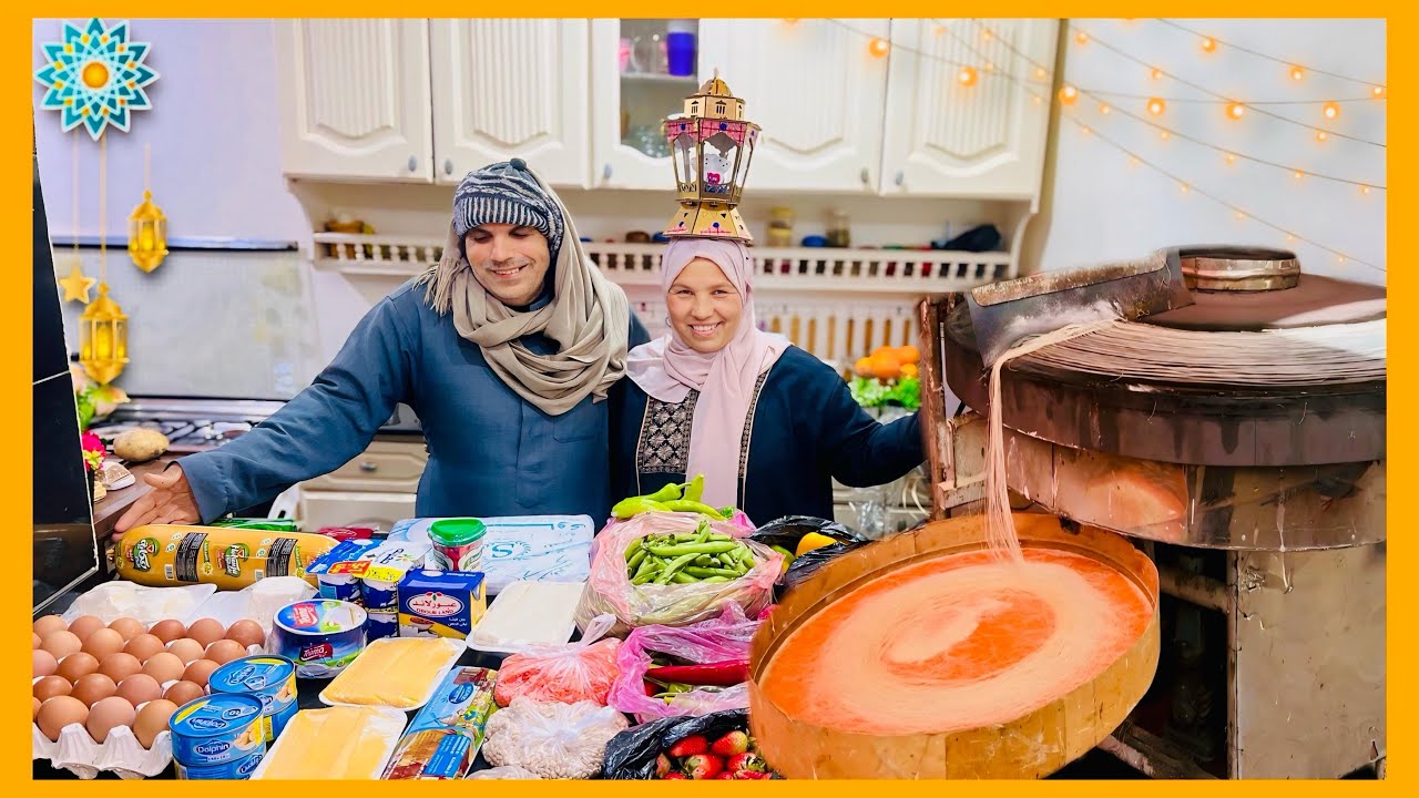 والله وجيت يا رمضان!🎊بس الأسعار صدمتني 😱🔥 وأبو طارق زعل مني والكنافة والقطايف نسوني الهم!🤩✨