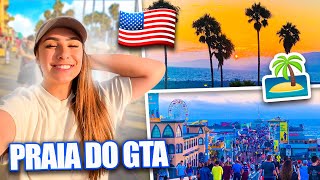 FUI EM VENICE BEACH (PRAIA DO GTA)