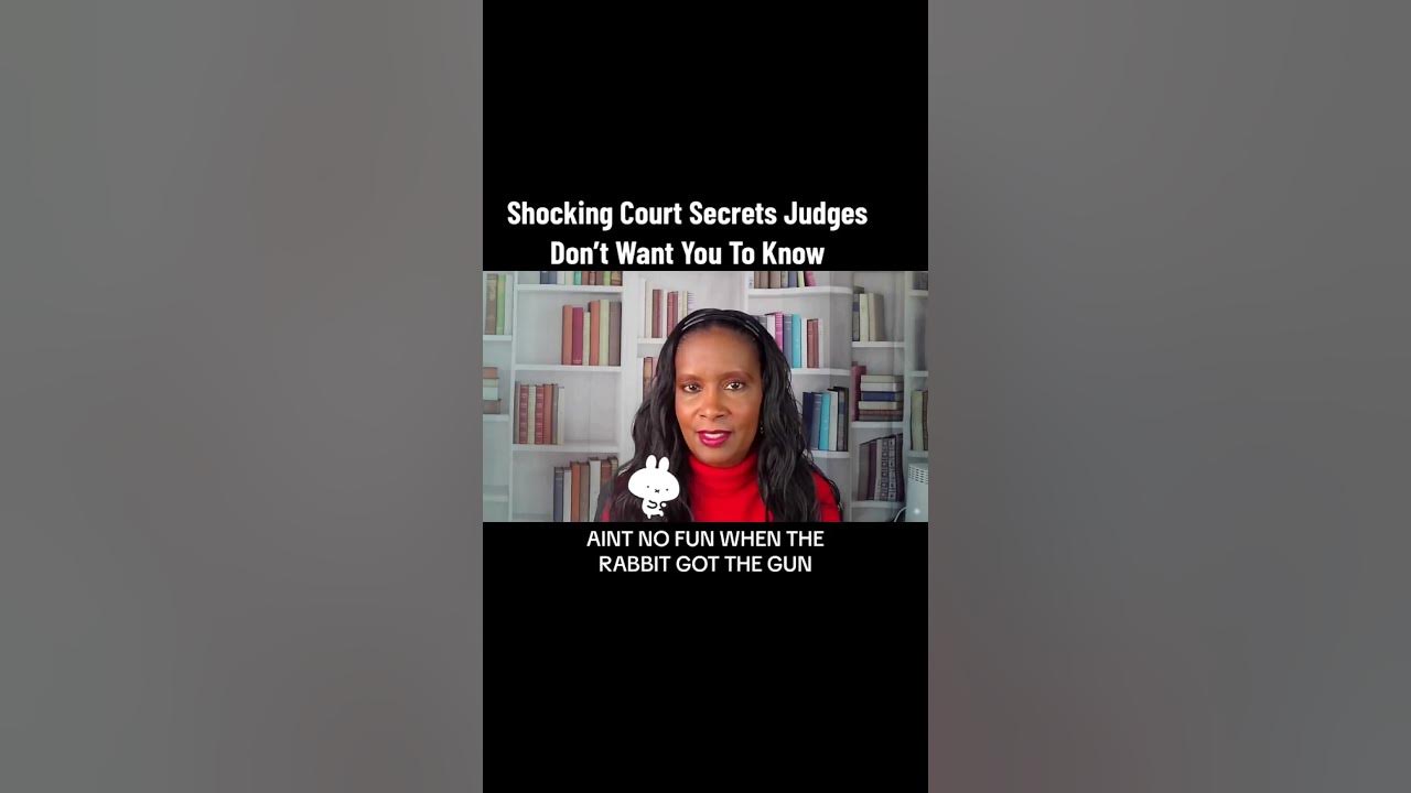 Judges don't want you knowing this ONE secret about court orders! YouTube