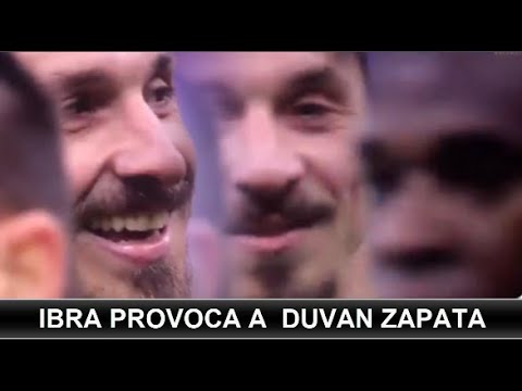 Ibrahimovic PROVOCA a Duvan Zapata Milan vs Atalanta