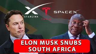 Elon Musk snubs birth country with Starlink launch in Africa