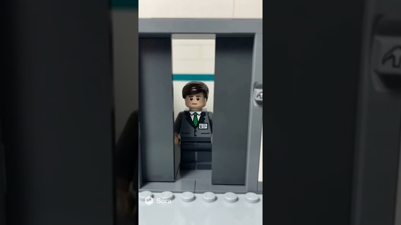 Sora 2 Presents: Severance in LEGO (Fake Teaser)