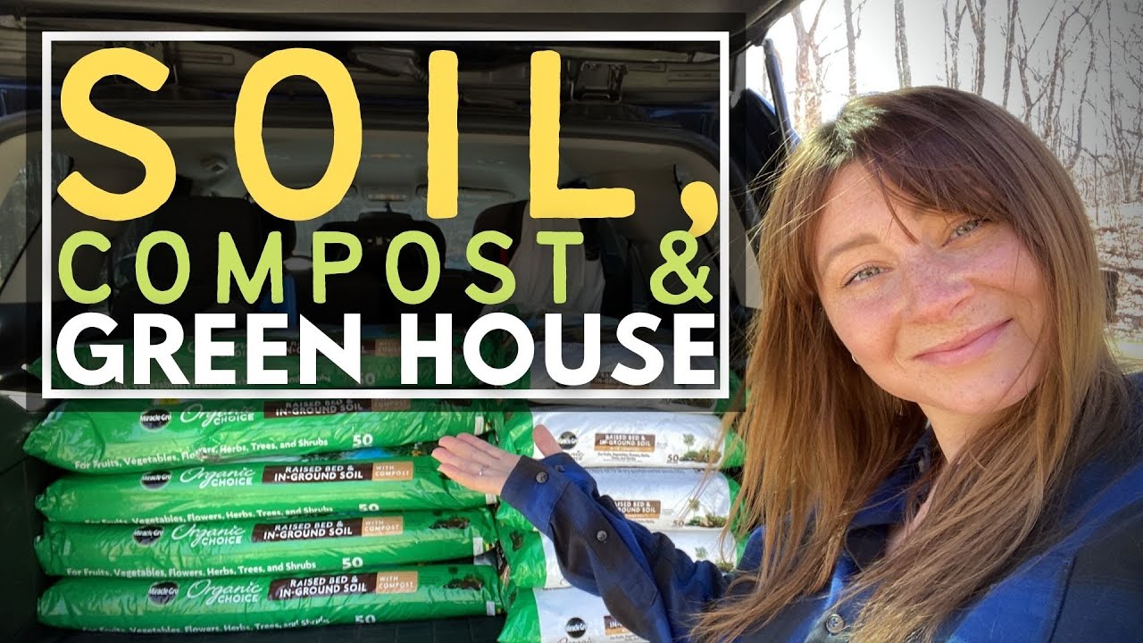 COSTCO GARDEN HAUL & MOVING OUR FULL COMPOST BIN & FINISHING THE