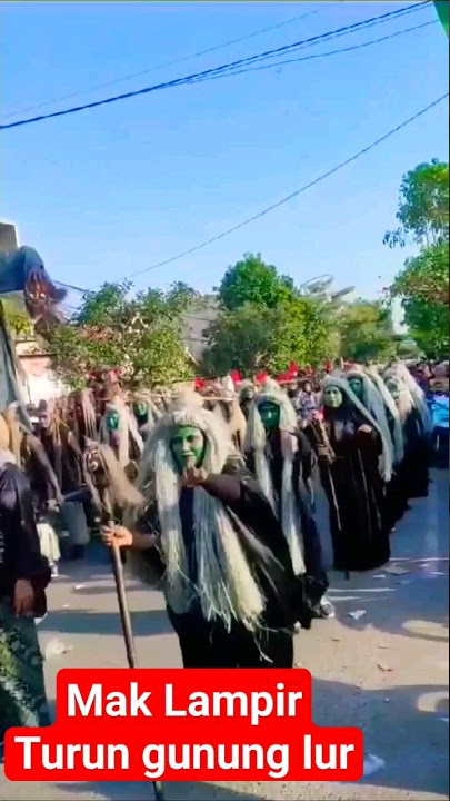 Mak Lampir Turun gunung lur... #karnaval #funyvideo #humor #funny #idekreatif