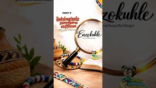 Learn the meanings of isiXhosa names that start with the letters E-F. #xhosa #names