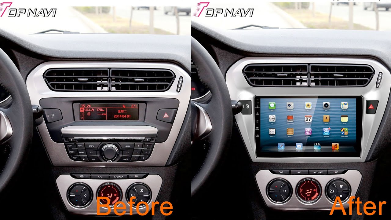 Car Radio For Citroen/Elysee/Peugeot 301 2013 2014- Autoradio