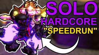 How I Beat "Speedrun" SOLO HARDCORE (TDS Roblox)