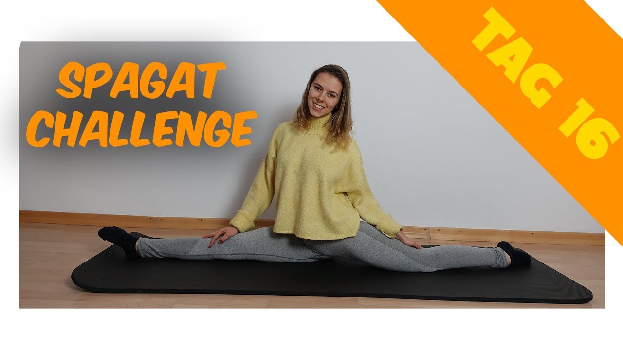 Spagat lernen | 90 Tage Spagat Challenge | Tag 16 | vellyfit sports news