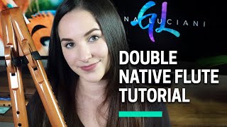 How To Play A Double Native Flute | Double Native Flute Demo