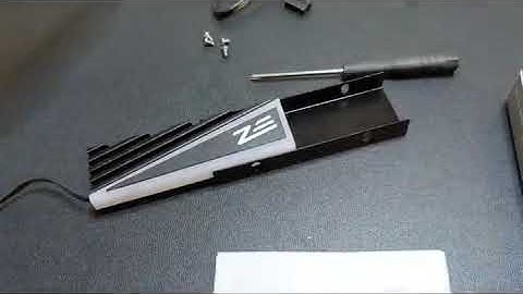 EZDIY FAB NVME M 2 Aluminum Heatsink 5V 3 Pin ARGB Cooler Review, A PRODUCT THAT COULD BE 5 STARS  l