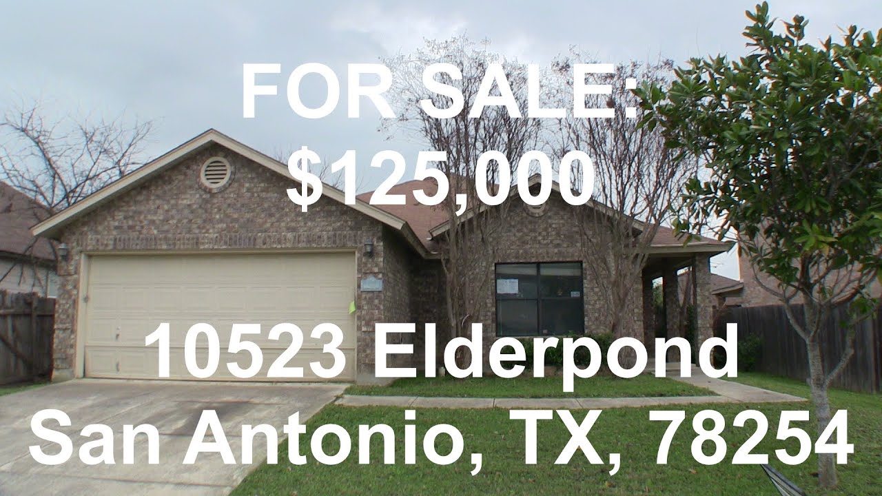 San Antonio HUD Homes HUD King tours 10523 Elderpond YouTube