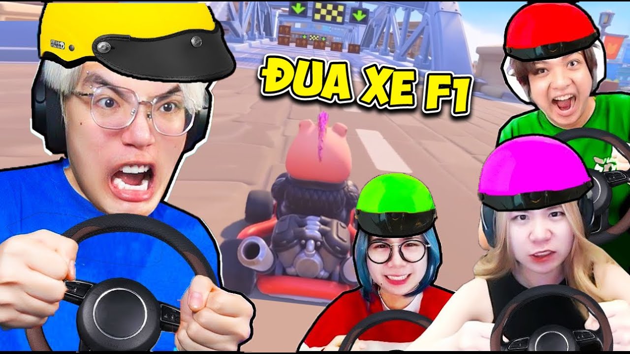 PHONG CẬN VÀ SAMMY ĐẠI CHIẾN ĐUA XE CÙNG MÈO SIMMY KAIRON GIÀNH LẤY GIẢI THƯỞNG TAY ĐUA LEGO F1