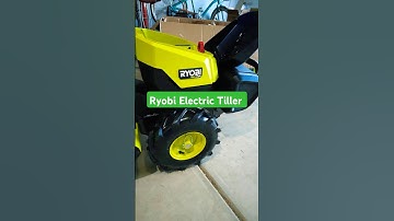 Ryobi Electric Tiller in Action | Garden Tool Review 🛠️🥕🌱 #outdoortools #ryobi