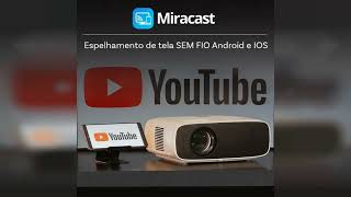 Resenha: Projetor Android Bluetooth Espelhamento Datashow Full Hd Wif Branco