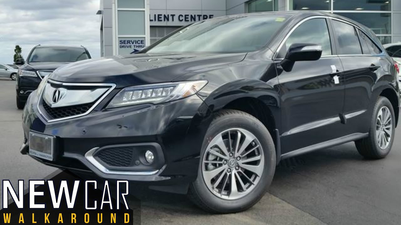 2016 Acura Rdx Awd Walkaround In Depth Engine Trunk Interior Exterior Youtube
