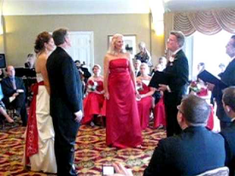 Allyn Van Dusen and Nate Moon singing "All I Ask o...