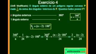 Matemática - Aula 42 - Geometria Plana - Polígonos - Parte 2 - Final