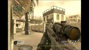 Nightmare Noobs with Jugg..No Problem..LOL..COD4:Mwr "Wii Gameplay"