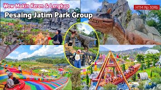 Flora Wisata Santerra De Laponte Malang Update Terbaru || Ada Dino Park & Kidz Zone