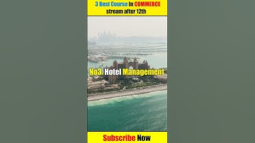 3 Best Course In COMMERCE stream after 12th #shorts