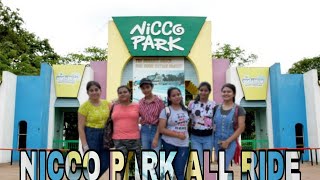 Nicco Park Kolkata Water Park বনধদর সথ নক পরক All Ride Part - 1 Sizzling Arpita