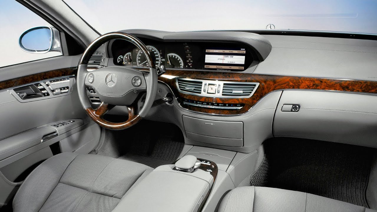 2005 Mercedes S Class W221 Interior The Man And Machine In Harmony