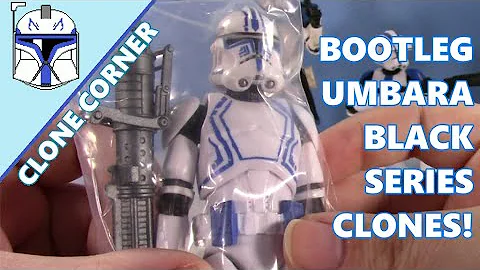 Aliexpress clones go to UMBARA! Knockoff Black Series 6" Hardcase, Jesse, Appo | Clone Corner 150