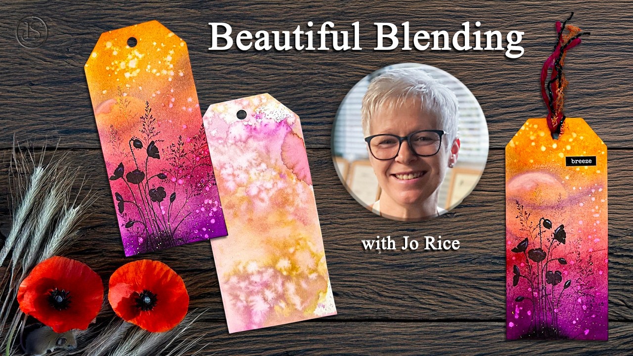 Beautiful Blending – A Lavinia Stamps Tutorial with Jo Rice