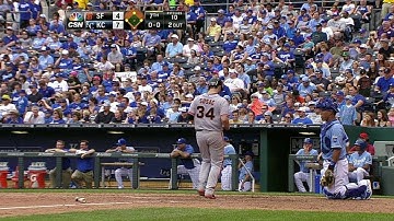 SF@KC: Pence reaches out for an RBI single