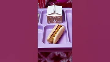 Making School Lunch With Fidget Food 🍱 Bento Box 🍔 Satisfying Video ASMR #shortvideo #asmr #fidget