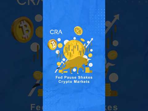 Fed Pause Shakes Crypto Market #crypto #interest #australia