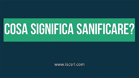Che differenza c'è tra sanificazione e disinfezione?