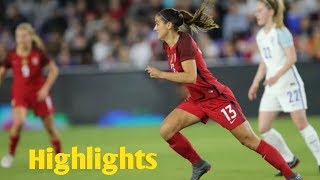 USA vs. Mexico ●2018 Women's International Friendly Highlights|HD|