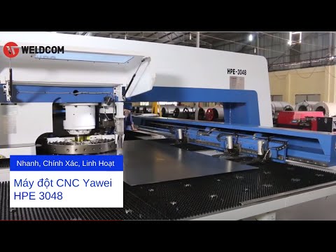 Video Máy đột CNC Yawei HPE 3048 | Tốc Độ Nhanh, Gia Công... - youtube
