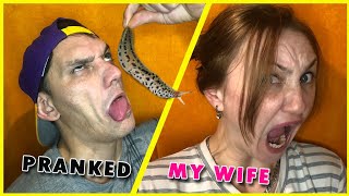 funnypranks🤪 | husbandwife #comedy #bibikishow #funnyfamily #jokes