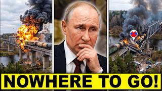 Putin’s Lifeline Is UNDER SIEGE: Ukraine Strikes Russia’s Critical Railway Routes