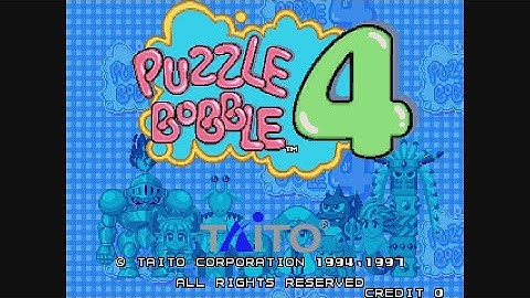 20 Mins Of...Puzzle Bobble 4 Intro (US/Arcade)