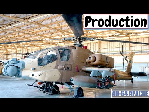 ▶️ЗАВОД Apache🚁Производство вертолетов: Bell Huey➕Boeing AH-64 Apache