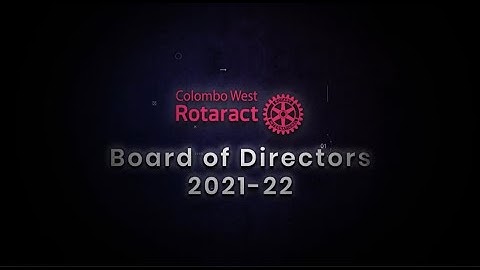 Board of Directors for the year 2021-22