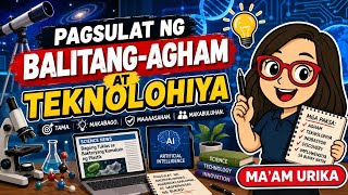 Paano Sumulat ng Balitang-Agham