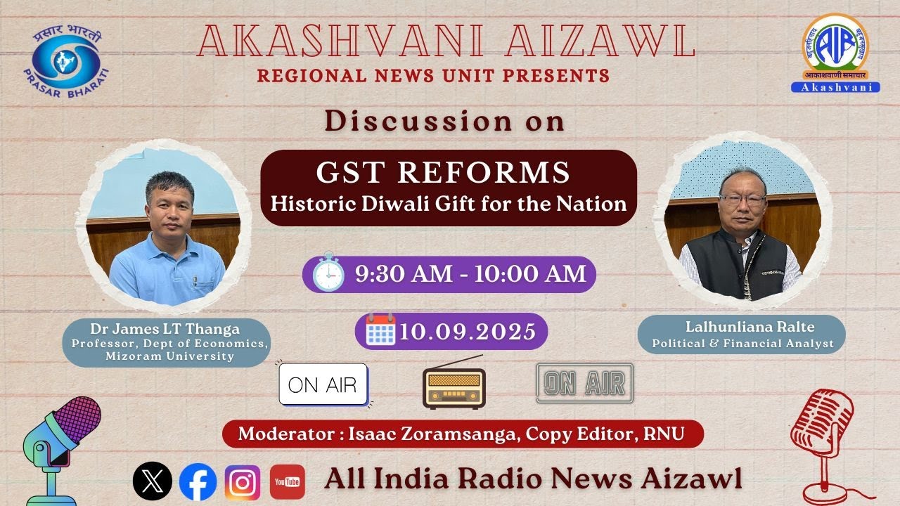 Discussion on 'GST Reforms - Historic Diwali Gift for the Nation' - YouTube