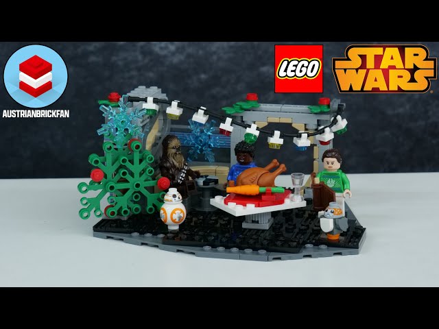 ▻ Très vite testé : LEGO Star Wars 40658 Millennium Falcon Holiday Diorama  - HOTH BRICKS