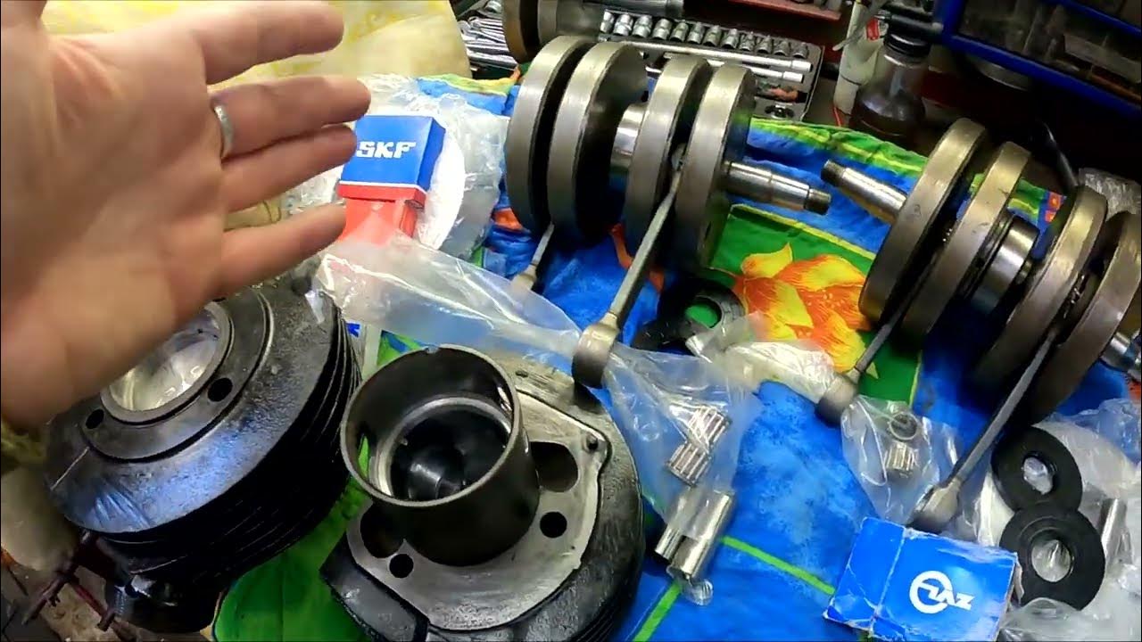 Новые запчасти для мотоцикла Ява 634/360 - YouTube