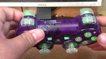 Mr. Creepy PS3 Playstation 3 Modded Controller (LED Lights