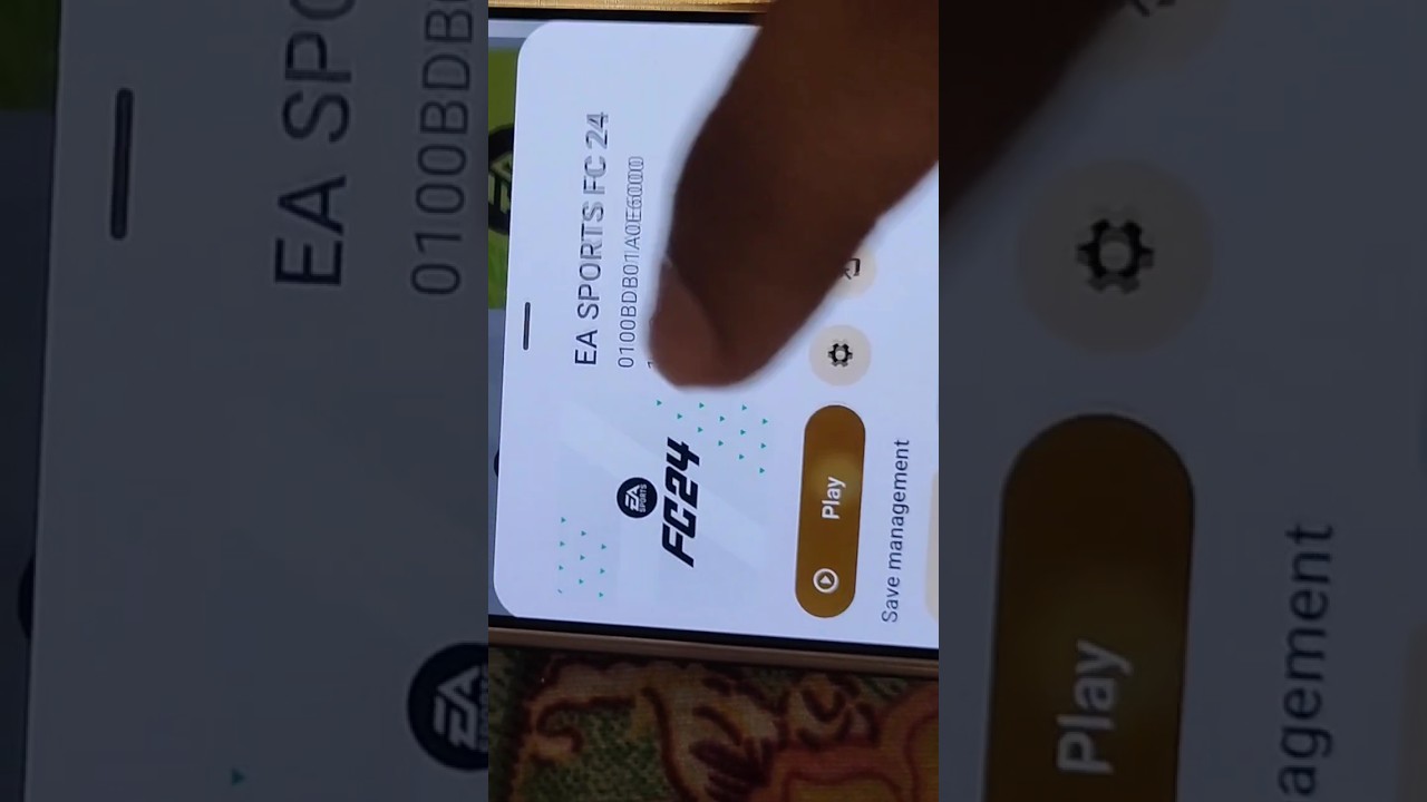 EA FC 24 Skyline Edge v69 on Realme GT Master Edition 