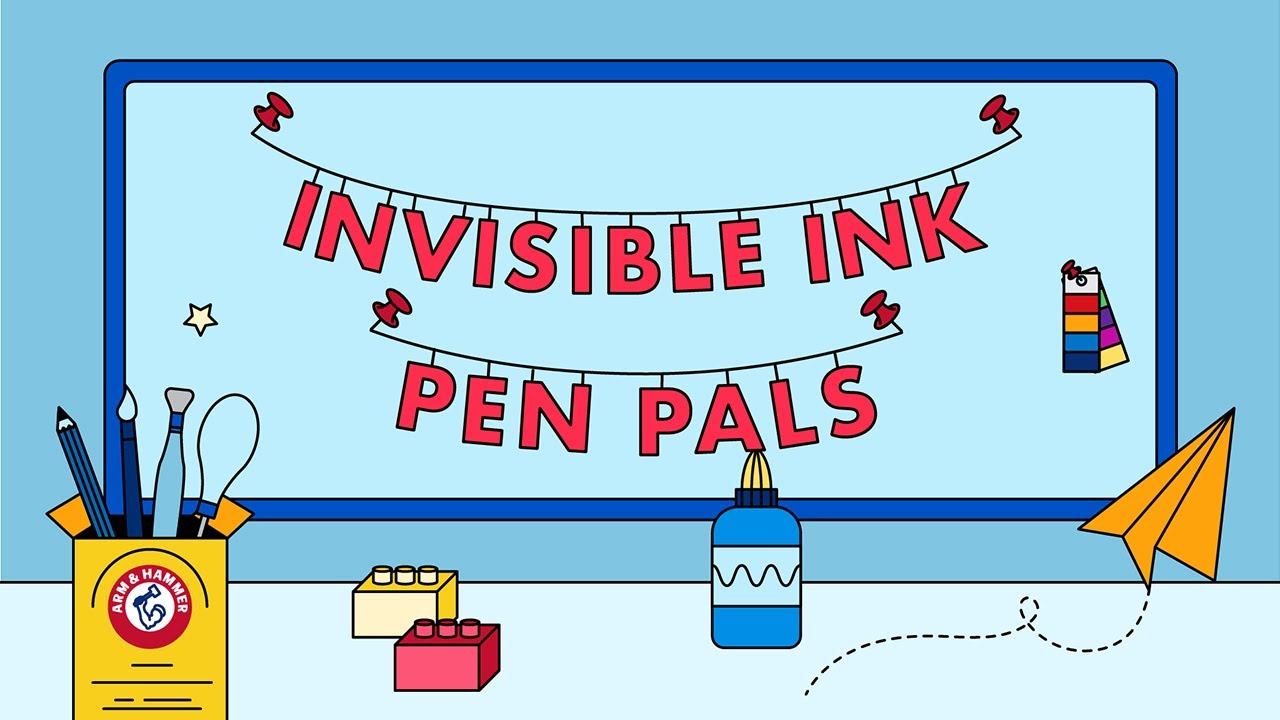 The Secret Science Behind Invisible Ink | ARM & HAMMER Recess - YouTube