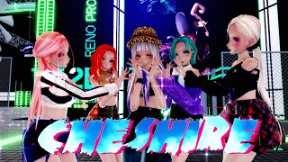 ≡MMD≡ Haku.Miku.Luka.IA.Teto - Cheshire / Itzy [4KUHD60FPS][Eng sub]