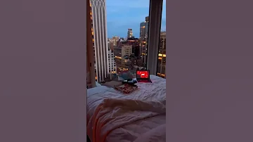 NEW YORK CITY, HOTEL ROOM view 🌃💯